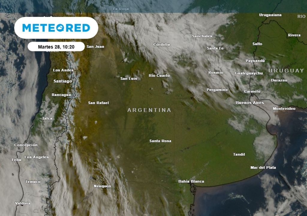 Semana fría a fresca y sin eventos concretos de lluvia