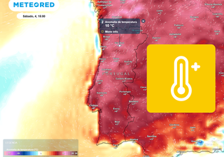 Subida das temperaturas entre s&aacute;bado, 4 e domingo, 5: eis as zonas afetadas pelo calor an&oacute;malo