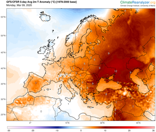 Subida de temperaturas para el inicio de semana ¿por qué?
