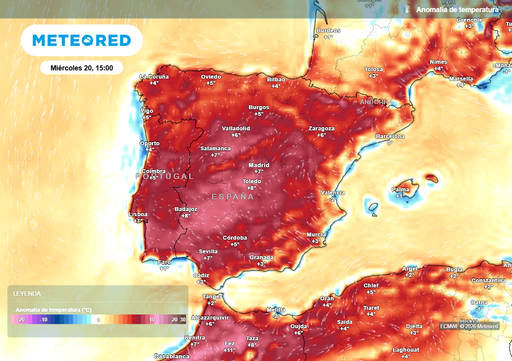 Subid&oacute;n de hasta 8 &ordm;C: ma&ntilde;ana cinco comunidades del centro y oeste peninsular dar&aacute;n un salto hacia el verano