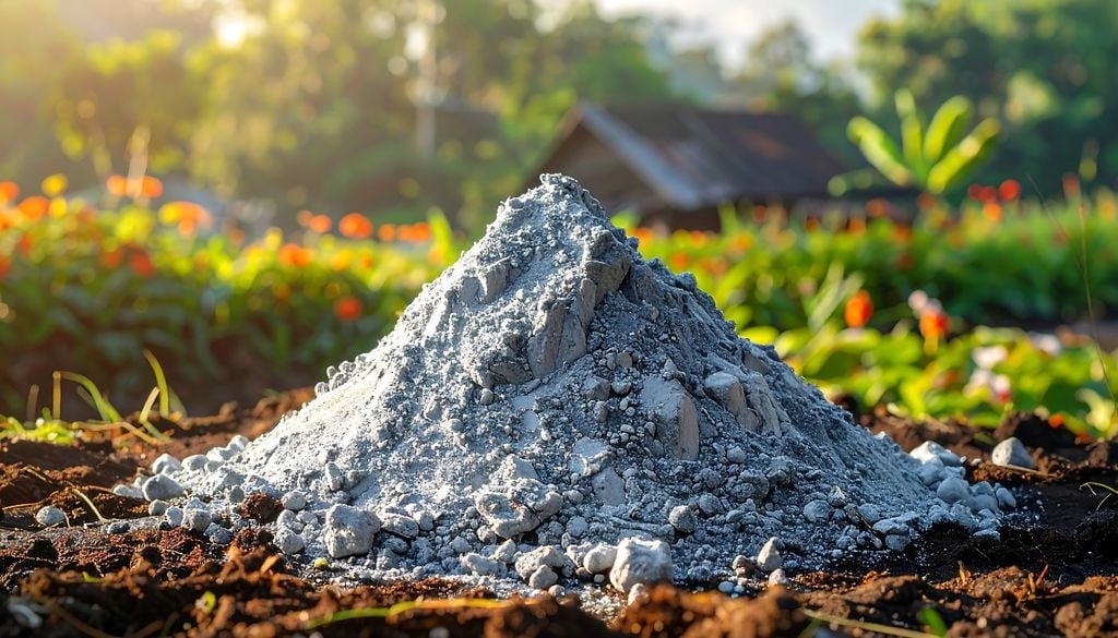Plantas Ceniza de madera: aporte mineral natural que debe usarse en pequeñas cantidades para no alterar el suelo.