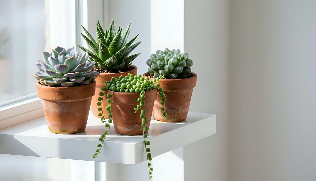 plantas Las suculentas toleran la falta de cuidados intensivos, pero responden mejor cuando el sustrato se mantiene equilibrado y bien aireado.