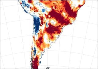 América do Sul: NASA confirma a segunda seca mais intensa desde 2002