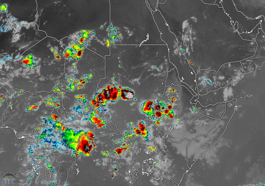 Deslave Sudan Imagen satelital Deslave Sudan Imagen satelital
