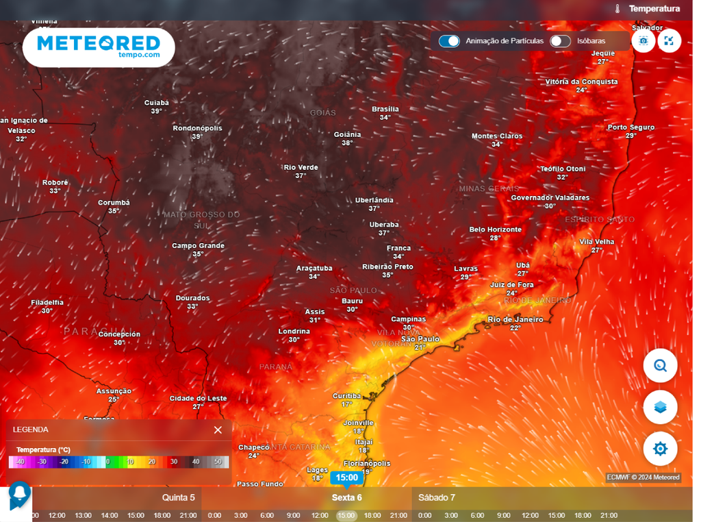 previsão, ecmwf, temperatura máxima]