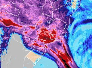 Sudeste em alerta! Volumes podem chegar aos 200 mm até o fim da semana
