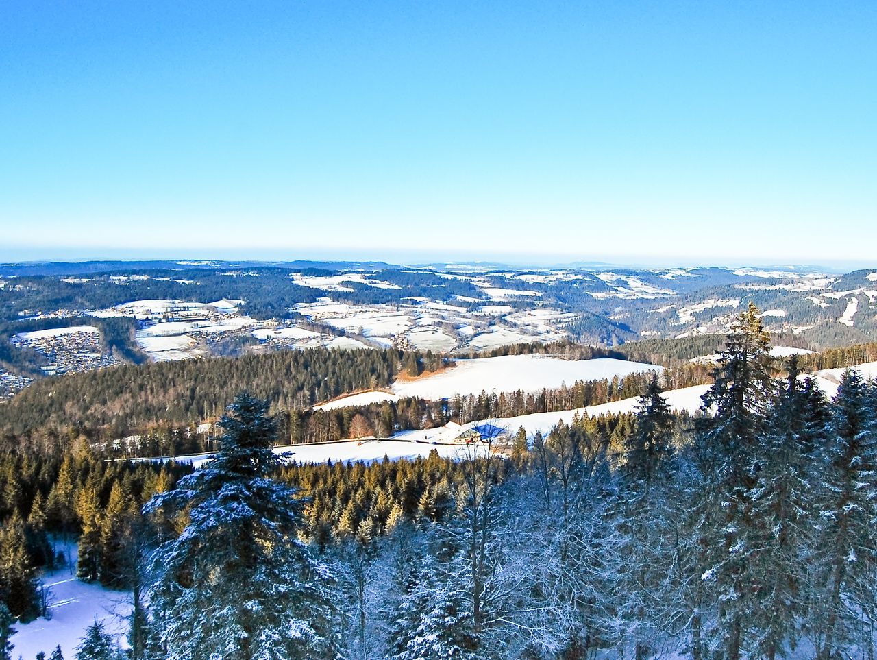 Suite De L Hiver En France Froid Et Neige En Janvier