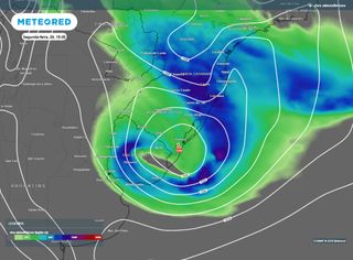 Sul do Brasil vai enfrentar intensa mudança do tempo na segunda-feira: formação de ciclone traz risco de tempo severo