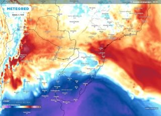 Sul do Brasil vai enfrentar intenso contraste: de m&aacute;ximas de 40&deg;C ao risco de geadas em pleno ver&atilde;o neste fim de semana