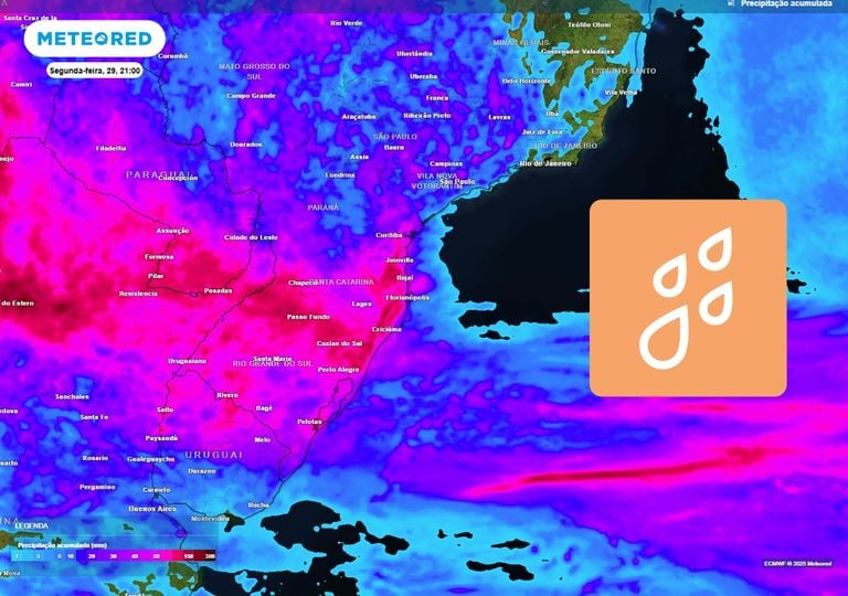 Sul do Brasil vai viver sequ&ecirc;ncia de alertas de chuvas intensas at&eacute; o fim do ano; vejas as &aacute;reas em risco