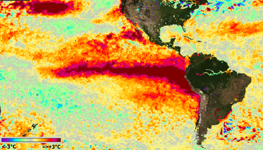 Super El Ni&ntilde;o atinge 2,3&deg;C, mas por que a NOAA fala em apenas 1,5&deg;C? Entenda aqui
