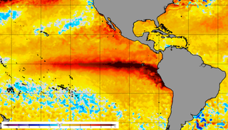 Super El Ni&ntilde;o : une nouvelle pr&eacute;vision annonce un &eacute;v&eacute;nement exceptionnel avec une anomalie sup&eacute;rieure &agrave; 3,4 &deg;C