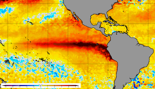 Super El Ni&ntilde;o: nova previs&atilde;o aponta evento excepcional com anomalia superior a 3,4&deg;C