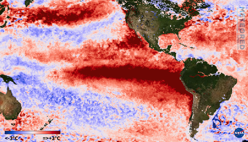 Super El Ni&ntilde;o: previs&atilde;o de setembro refor&ccedil;a pico excepcional de 3,5&deg;C