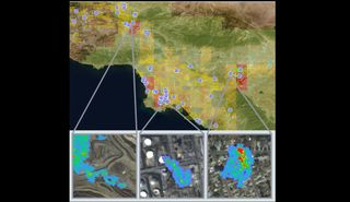 Súper emisores de metano en California