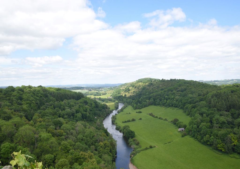 The Wye Valley - the green corridor will stretch 60 miles