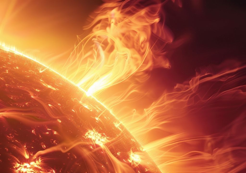 tormenta solar geomagnética