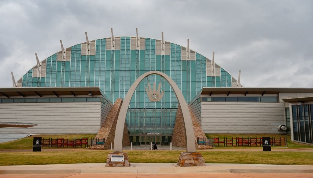 L'extérieur du First Americans Museum à Oklahoma City.