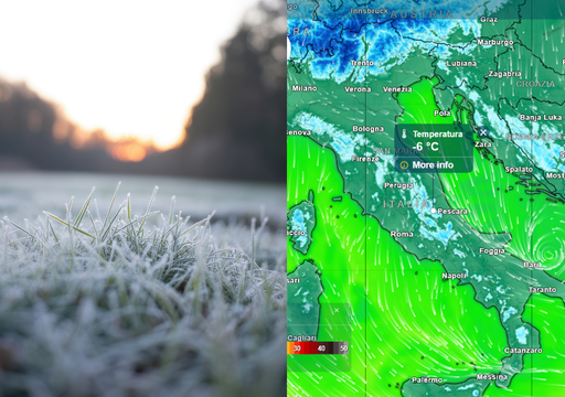 Svolta meteo invernale, venerd&igrave; 27 il culmine del freddo in Italia: la mappa delle gelate