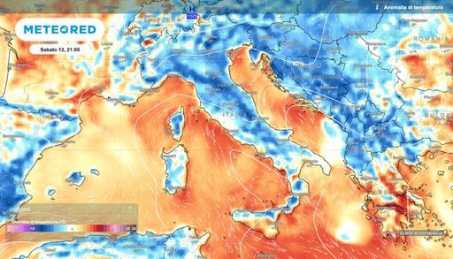 Svolta nelle previsioni per la seconda met&agrave; di settembre: &egrave; cambiato il colore predominante sulle mappe