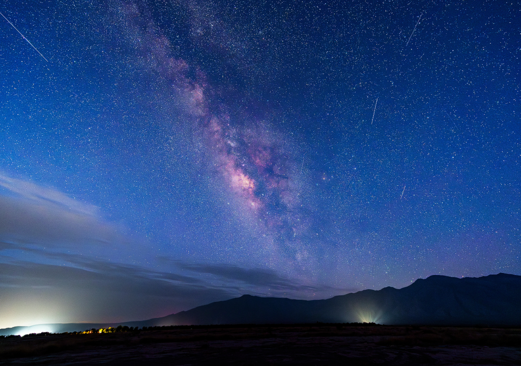 La Vía Láctea es una importante fuente de rayos gamma y se puede observar perfectamente desde el hemisferio sur.