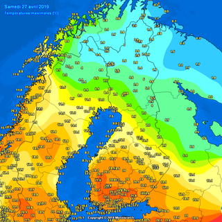 También en Finlandia: cálido y seco el mes de abril 2019