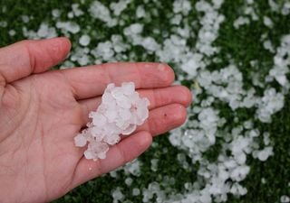 Tarde agitada en el centro sur: tormentas, granizo, nube embudo