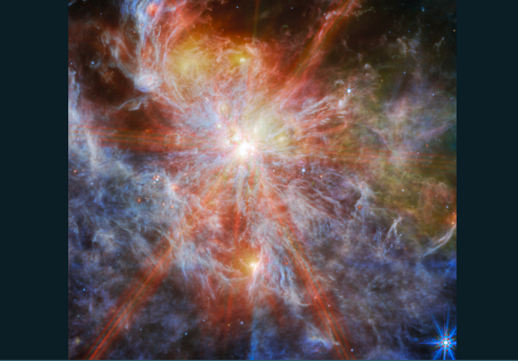 Regione di formazione stellare N79 nella Grande Nube di Magellano
