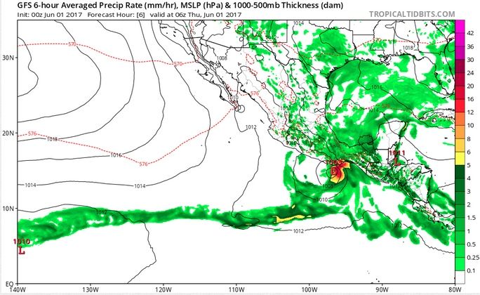 Td 2E Frente A Las Costas Del Pacífico De México Td 2E Frente A Las Costas Del Pacífico De México