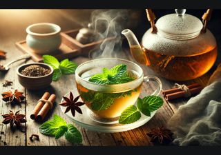 Chá de hortelã e anis: a dupla perfeita para a digestão e alívio do estômago