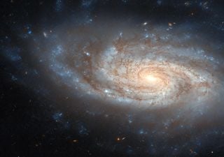 El telescopio espacial Hubble capta una fabulosa imagen de la galaxia espiral NGC 3430, a 100 millones de años-luz