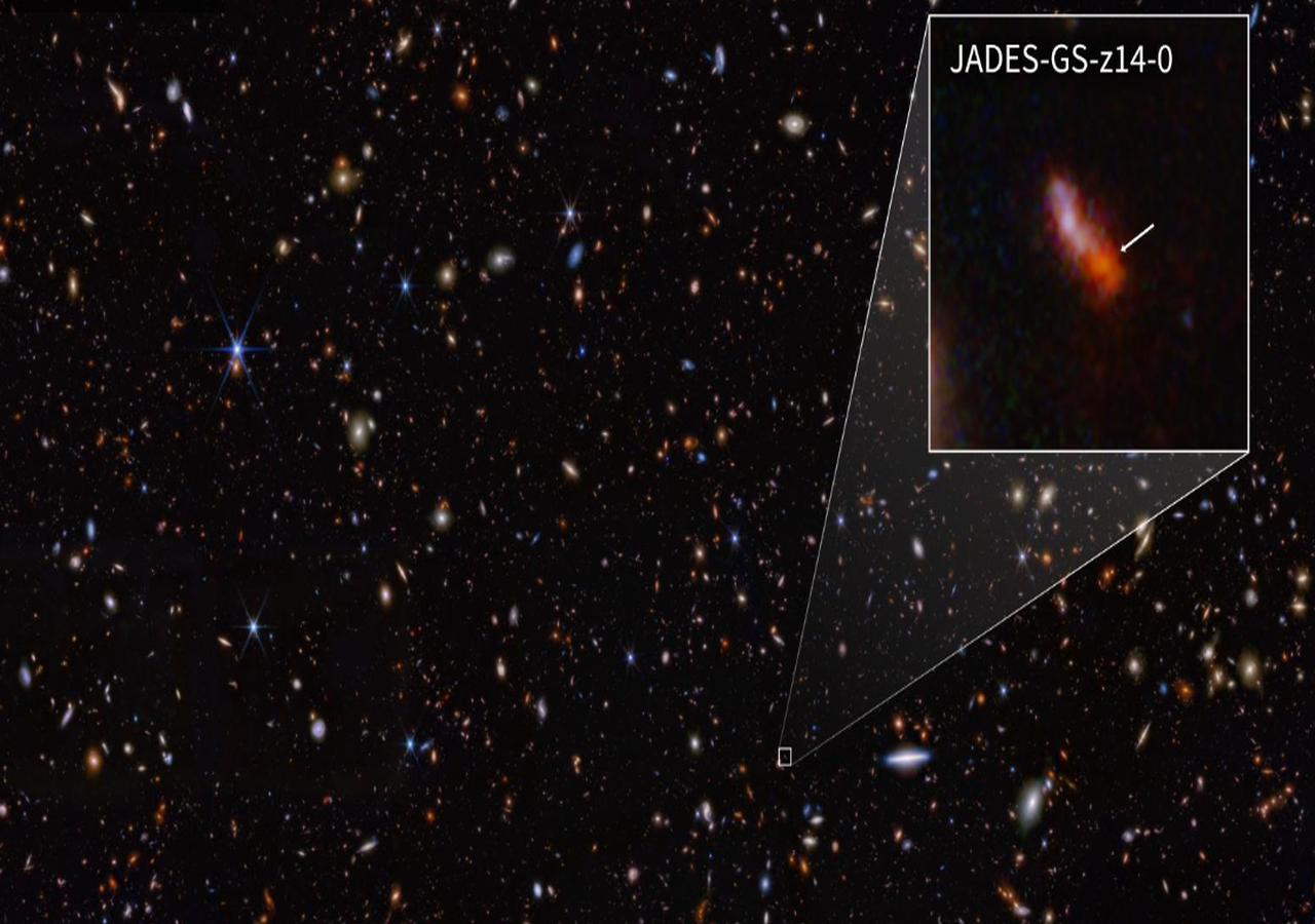 El Telescopio Espacial James Webb de la NASA encuentra la galaxia más ...
