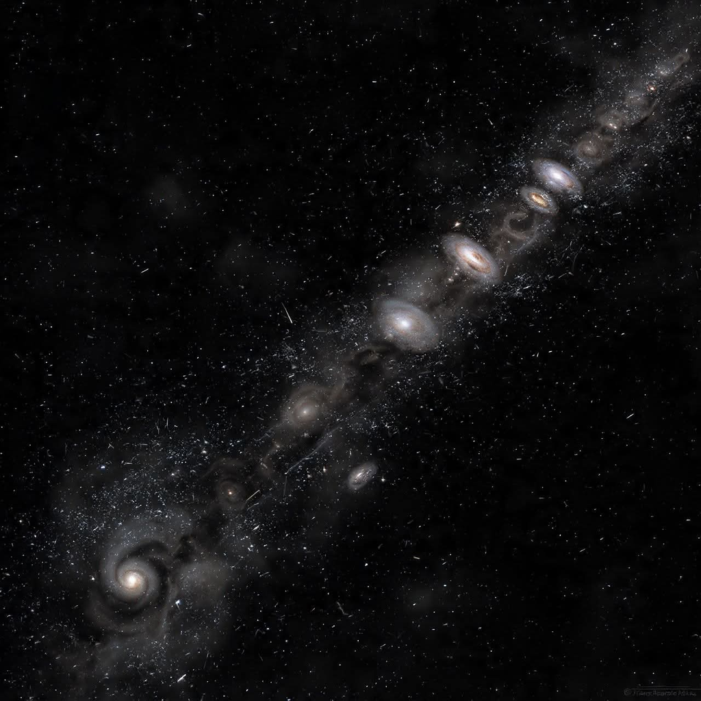 La Vid Cósmica una estructura que ha atrapado a los astrónimos.