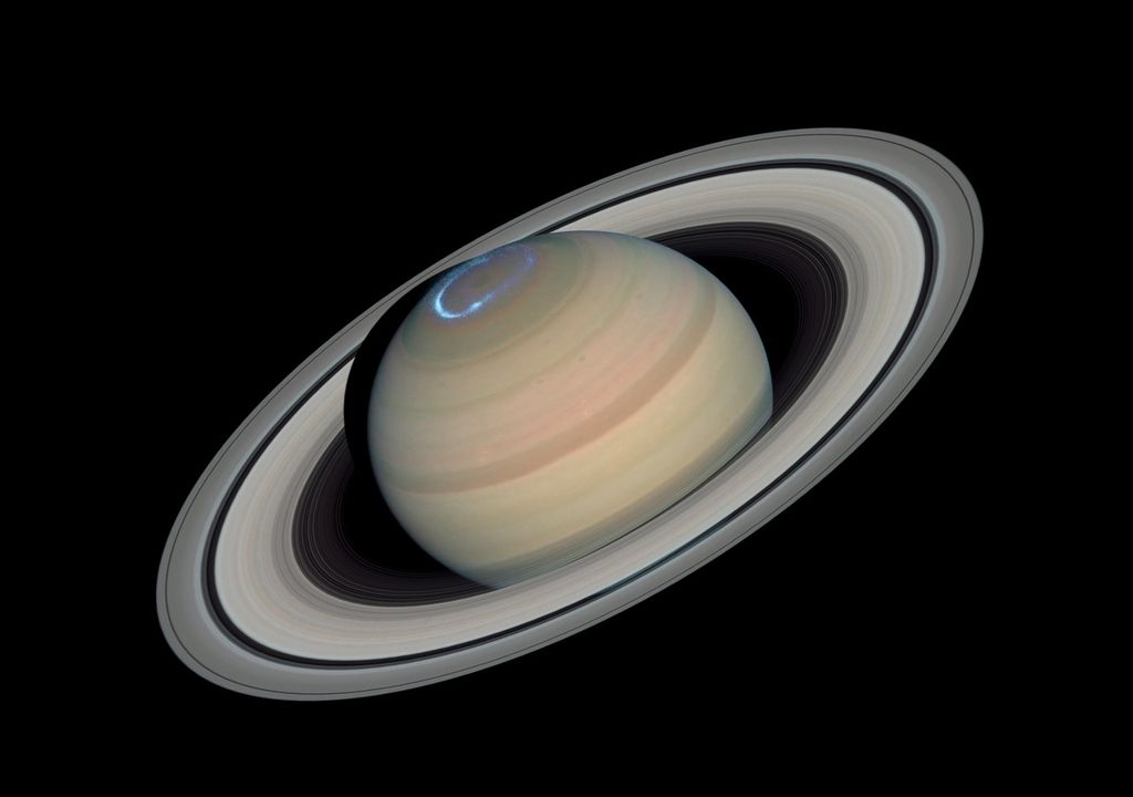 Saturn, Aurora Borealis, NASA