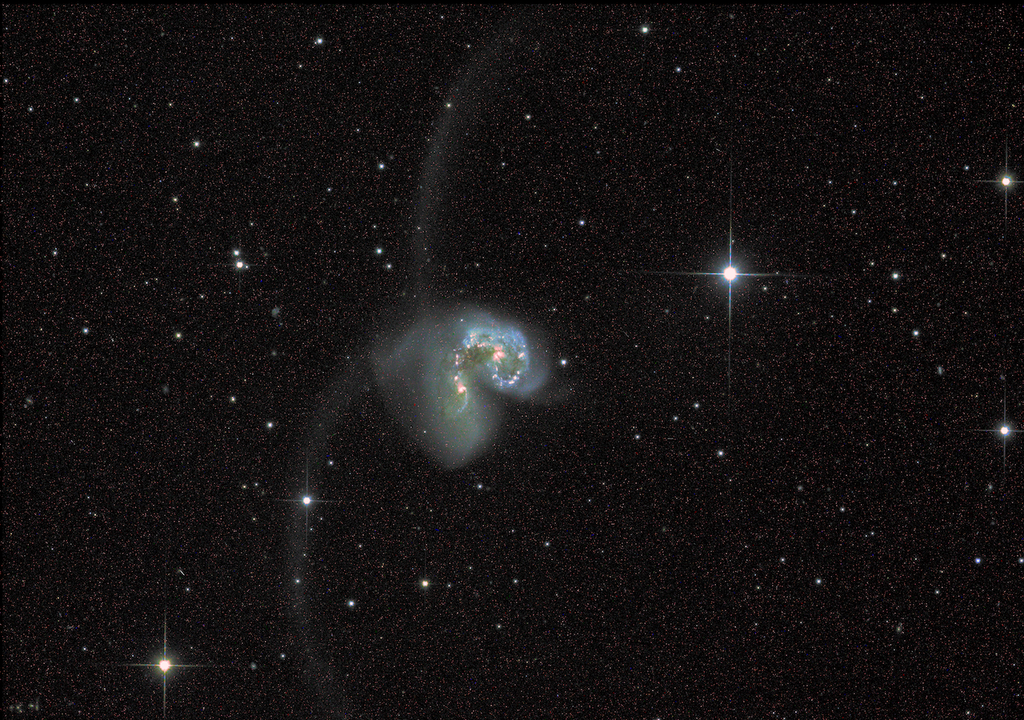 Galaxias Antena Galaxias Antena