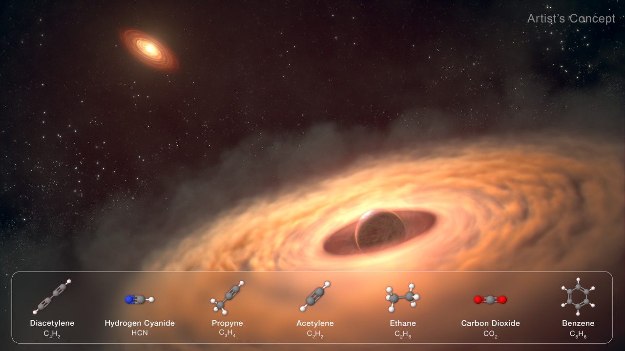 El telescopio espacial James Webb estudia por primera vez el disco de ...