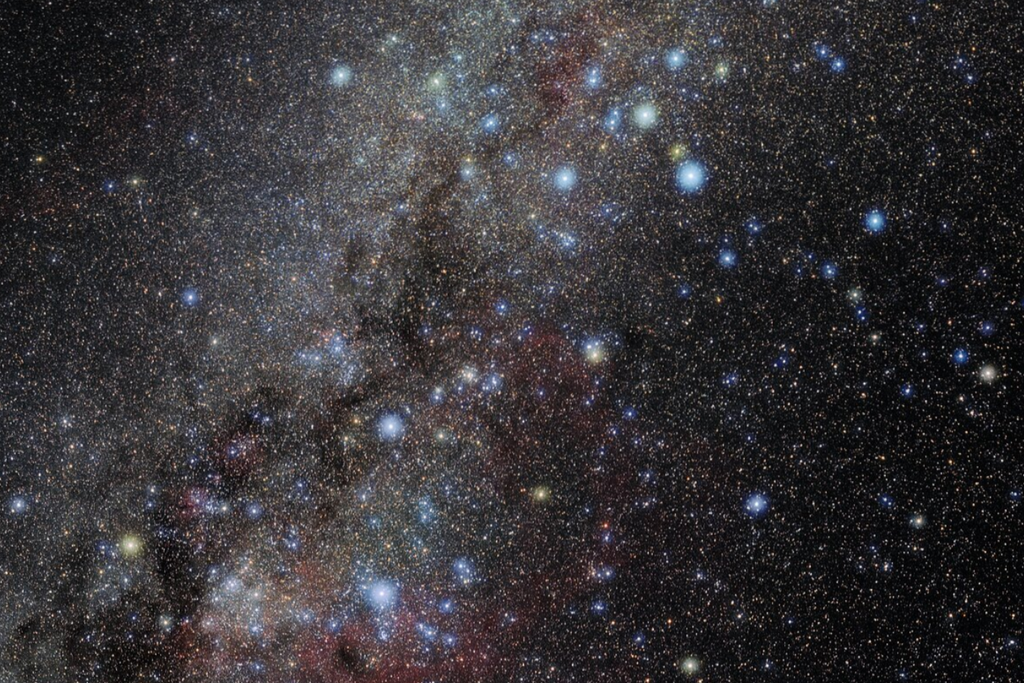 Observações do sistema Gaia-GIC-1 revelaram evidências de dois planetas colidindo mostrando diretamente processos que moldam a formação de sistemas planetários. Crédito: NOIR