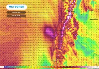 Más de 100 km/h: fin de semana con temporales violentos