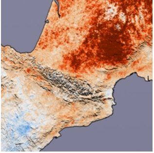 Temperatura de la superficie terrestre