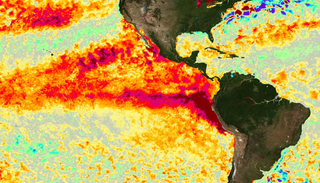Temperatura na regi&atilde;o do El Ni&ntilde;o d&aacute; novo salto e os primeiros efeitos podem come&ccedil;ar em julho