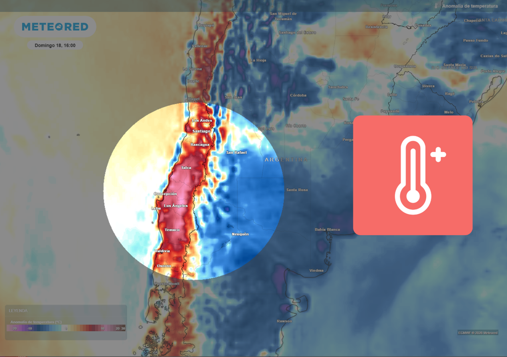 Una vasta extensión de Chile se encuentra en alerta por altas temperaturas extremas este fin de semana.