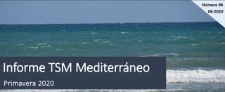 Temperatura superficial del mar en el Mediterráneo: primavera 2020