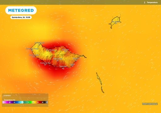 Temperaturas acima do normal em Portugal: IPMA estende aviso amarelo a 13 distritos e &agrave; Madeira at&eacute; sexta-feira