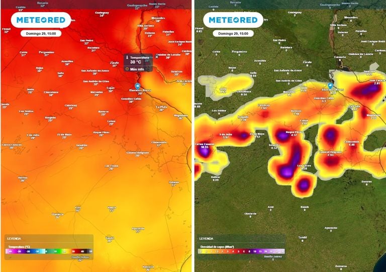 Temperaturas de 30 &deg;C y tormentas intermitentes: el combo que afectar&aacute; Buenos Aires en este cierre de marzo
