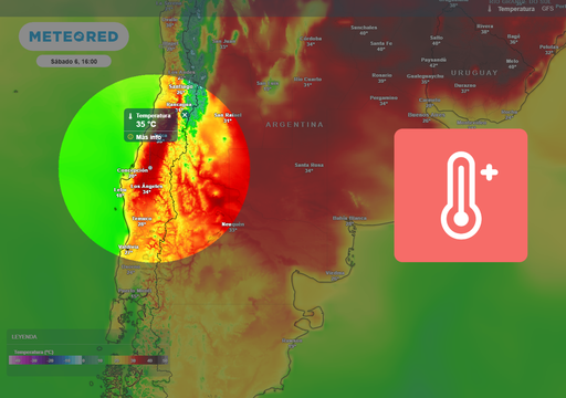 "Sofocante calor azotará entre Ñuble y Los Ríos este fin de semana": temperaturas de 35 °C el sábado 06 de diciembre