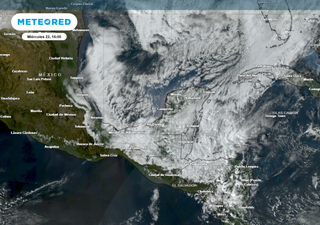 Temperaturas de hasta -15 °C y lluvias en México por influencia de la masa de aire ártico que impulsa al frente frío 24