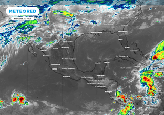 Temperaturas de hasta -5 °C y algunas lluvias para este miércoles en varios estados de México