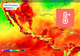 Temperaturas de más de 40 °C para este sábado en varios estados de México