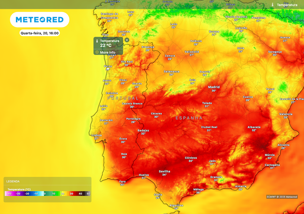 Descida das temperaturas no litoral norte e centro até, pelo menos, quinta-feira. Descida das temperaturas no litoral norte e centro até, pelo menos, quinta-feira.