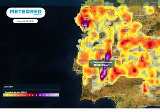 Temperaturas elevadas, chuva e trovoada: assim deverá ser o início da próxima semana em Portugal continental